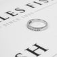 Pre-Owned 18ct White Gold 11 Diamond Ring Size N.5