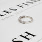Pre-Owned 18ct White Gold Diamond Ring Size J.5