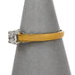 Pre-Owned 18ct Gold Diamond Solitaire Ring Size N.5