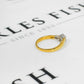 Pre-Owned 18ct Gold Diamond Solitaire Ring Size N.5