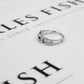 Pre-Owned 18ct White Gold 9 Rubover Set Diamond Ring