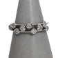 Pre-Owned 18ct White Gold 9 Rubover Set Diamond Ring