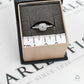 Pre-Owned 18ct White Gold Square Diamond Cluster Ring Size M