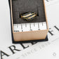 Pre-Owned 18ct Gold 5 Diagonal Row Sapphire & Diamond Ring