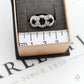 Pre-Owned 18ct Gold 3 Sapphire & Diamond Cluster Ring Size K