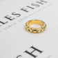 Pre-Owned 14ct Gold Diamond Band Ring Size O