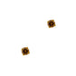 Pre-Owned 14ct Gold Brown Diamond Stud Earrings
