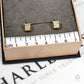 Pre-Owned 18ct Gold 4 Princess Cut Diamond Stud Earrings