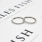 Pre-Owned 18ct White Gold Diamond Hinged Hoop Earrings