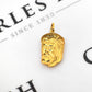 Pre-Owned 18ct Gold Christ Head Pendant