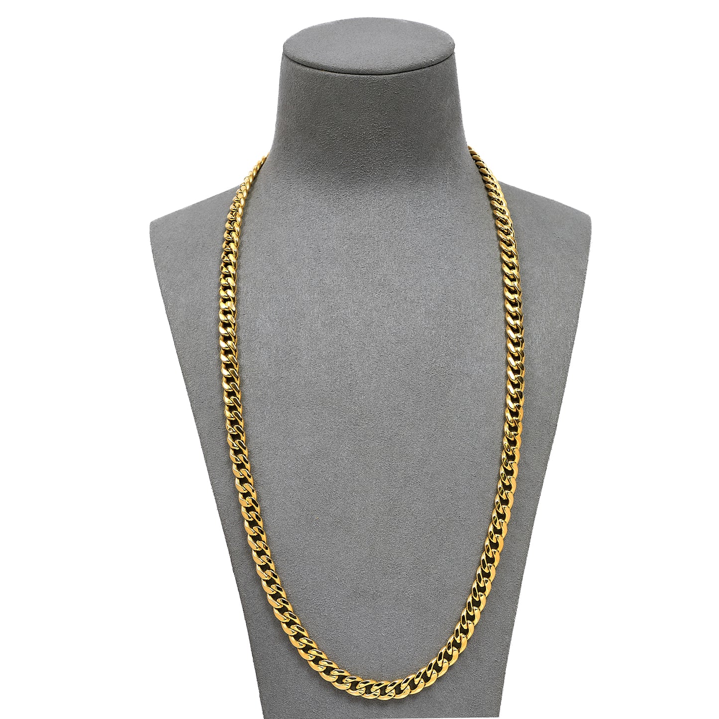 Pre-Owned 18ct Gold Curb Chain Necklace 24 Inch