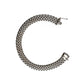 Pre-Owned 18ct White Gold Brick Design Bracelet 7.5 Inch