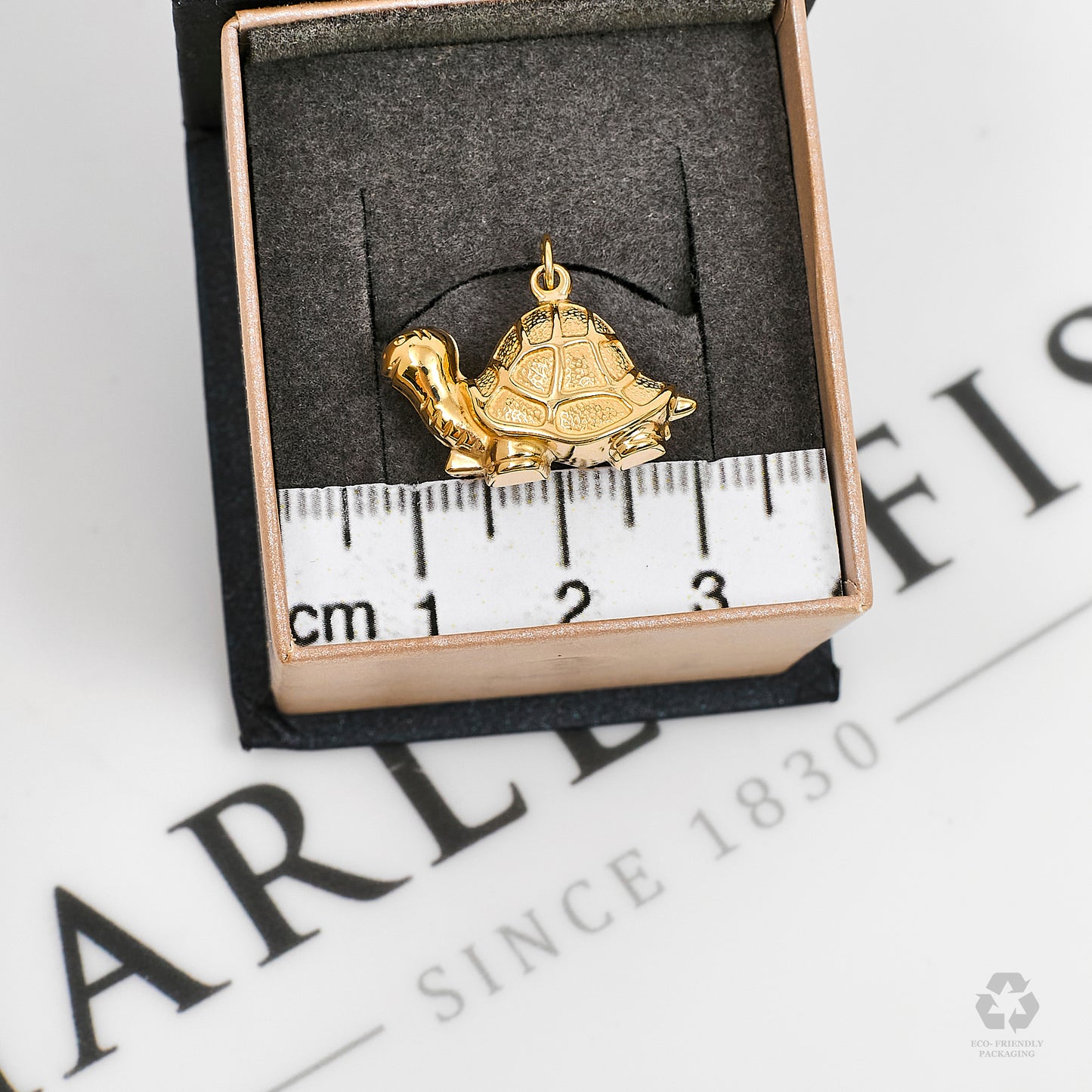 Pre-Owned 9ct Gold Tortoise Charm