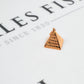 Pre-Owned 14ct Gold Pyramid Charm