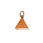 Pre-Owned 14ct Gold Pyramid Charm