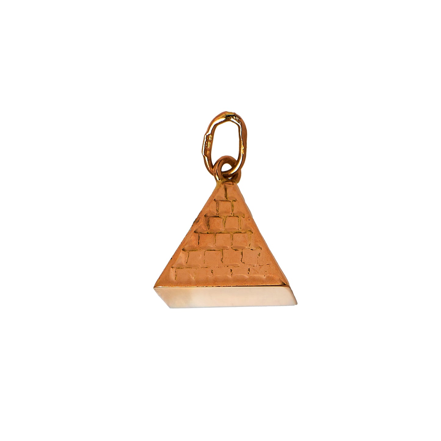 Pre-Owned 14ct Gold Pyramid Charm