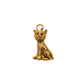 Pre-Owned 9ct Gold Cat Charm