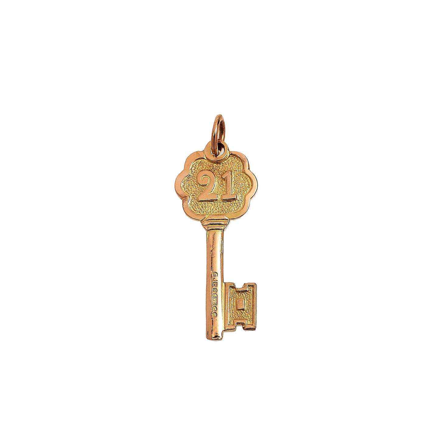 Pre-Owned 9ct Gold 21 Key Pendant