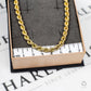 Pre-Owned 9ct Gold Rope Chain Necklace 30 Inch