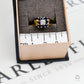 Pre-Owned 18ct Gold Diamond & Sapphire Square Cluster Ring