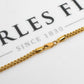 Pre-Owned 18ct Gold Square Foxtail Chain Necklace 17 Inch
