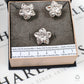 Pre-Owned 18ct White Gold Flower Jewellery SET