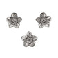 Pre-Owned 18ct White Gold Flower Jewellery SET