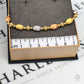 Pre-Owned 18ct Gold Tricolor Bead Pull Through Bracelet