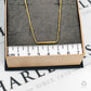 Pre-Owned 9ct Gold Box Link & Bar Chain Necklace 23 Inch