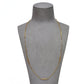 Pre-Owned 9ct Gold Box Link & Bar Chain Necklace 23 Inch