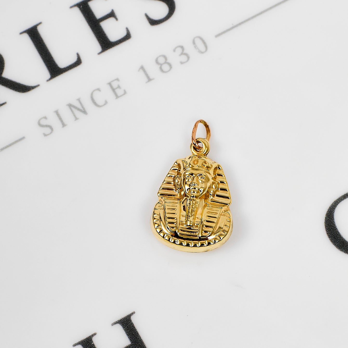 Pre-Owned 9ct Gold Tutankhamun Death Mask Pendant