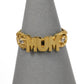 Pre-Owned 9ct Gold CZ MUM Cherish Ring Size O