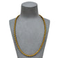 Pre-Owned 9ct Gold Rope Chain Necklace 22 Inch