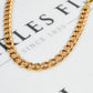 Pre-Owned 9ct Gold Curb Chain Bracelet 8.5 Inch
