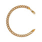 Pre-Owned 9ct Gold Curb Chain Bracelet 8.5 Inch