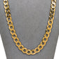 Pre-Owned 9ct Gold Curb Chain Necklace