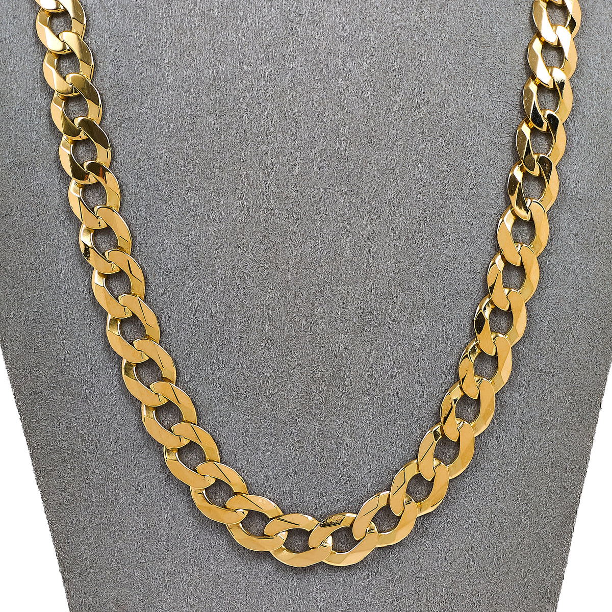 Pre-Owned 9ct Gold Curb Chain Necklace