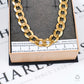 Pre-Owned 9ct Gold Curb Chain Necklace
