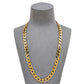 Pre-Owned 9ct Gold Curb Chain Necklace