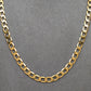 Pre-Owned 9ct Gold Curb Chain Necklace 18 Inch