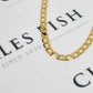 Pre-Owned 9ct Gold Curb Chain Necklace 18 Inch
