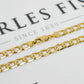 Pre-Owned 9ct Gold Curb Chain Necklace 18 Inch