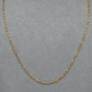 Pre-Owned 18ct Gold Bead Chain Necklace 17 Inch