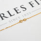 Pre-Owned 18ct Gold Bead Chain Necklace 17 Inch