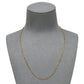 Pre-Owned 18ct Gold Bead Chain Necklace 17 Inch