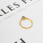 Pre-Owned 18ct Gold Illusion Set Diamond Ring Size O