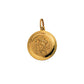 Pre-Owned 9ct Gold St Christopher Pendant Round