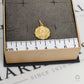 Pre-Owned 9ct Gold Madonna Pendant Round Frame