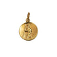 Pre-Owned 9ct Gold Petite St Christopher Pendant Round