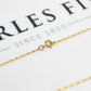 Pre-Owned 9ct Gold Long Link Chain Necklace 16 Inch